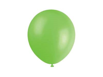 BALLOONS 20PK 25CM LIGHT GREEN
