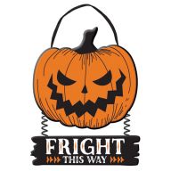 FRIGHT THIS WAY PUMPKIN