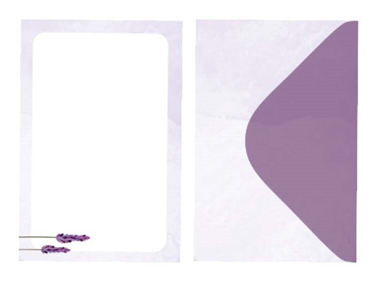 ENVELOPES SML 10PK LAVENDAR DREAM