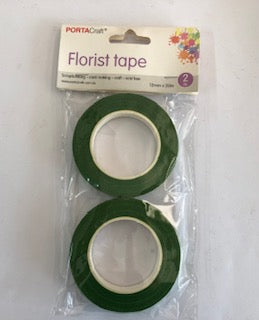 FLORIST TAPE 12MM X 20M 2PK