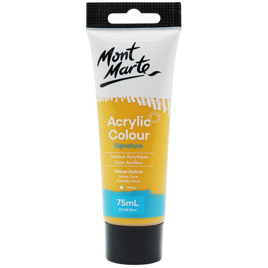 STUDIO ACRYLIC PAINT 75ML YELLOW OCHRE