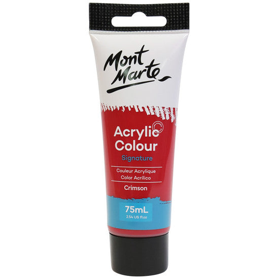 STUDIO ACRYLIC PAINT 75ML CRIMSON