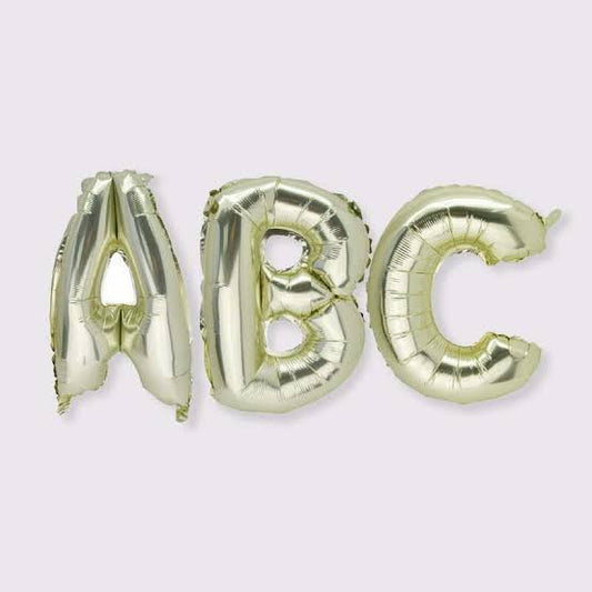 FOIL BALLOON LIGHT GOLD 36CM C
