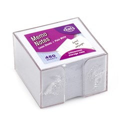 MEMO NOTE SHEETS IN CASE 480PC