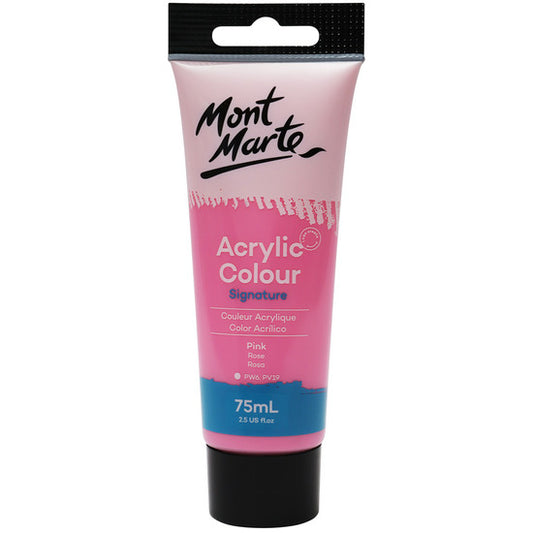 STUDIO ACRYLIC PAINT 75ML PINK