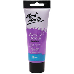 STUDIO ACRYLIC PAINT 75ML LIGHT PURPLE