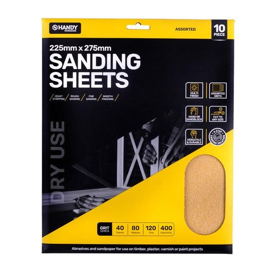 SANDPAPER DRY 10PC