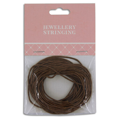 TWINE THREAD TAN 1MM 5M