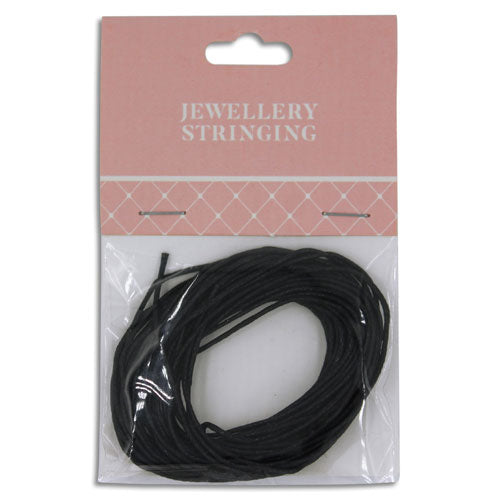 TWINE THREAD BLACK 1MM 5M