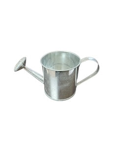 WATERING CAN METAL 65X67MM SILVER