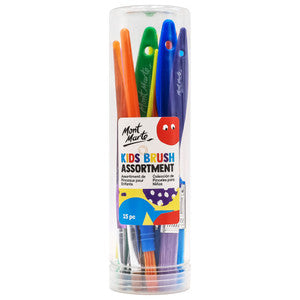 BRUSHES IN CYLINDER ASST 15PC