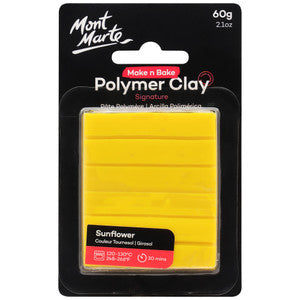 MAKE N BAKE POLYMER CLAY 60G SUNFLOWER