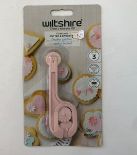 FONDANT CUTTER & EMBOSSER