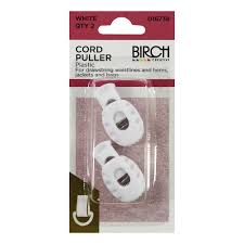 CORD ENDS SQUARE PK WHITE