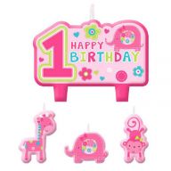 BIRTHDAY CANDLE SET GIRLS