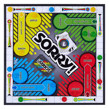 IM SORRY BOARD GAME
