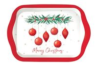 XMAS MELAMINE ASST TRAY