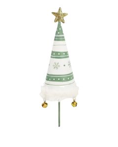 XMAS TREE SCANDI  STANDING GREEN