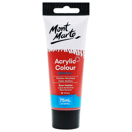 STUDIO ACRYLIC PAINT 75ML ROSE MADDER
