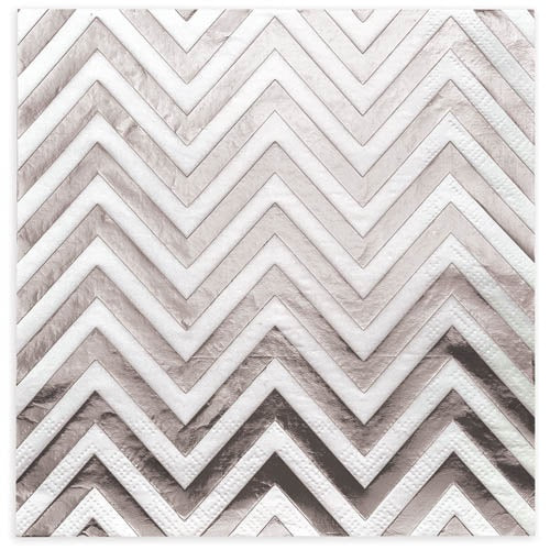 NAPKINS FOIL 10PK SILVER
