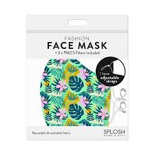 FACE MASK REUSABLE PALM W/3 FILTERS