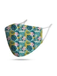 FACE MASK REUSABLE TROPICAL W/3 FILTERS