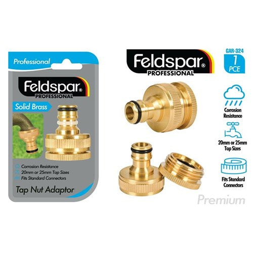 BRASS HOSE END CONNECTOR 12MM