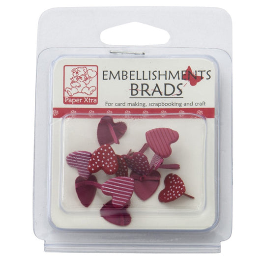 BRADS HEART PRINTED 11MM