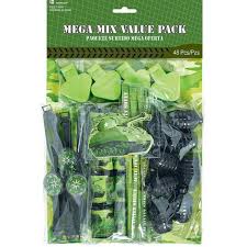 CAMOUFLAGE FAVOUR PACK 48PC