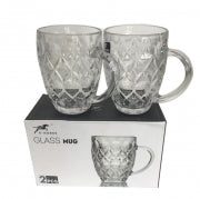 BEER MUG GLASS PK2 350ML