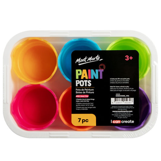 PAINT PALETTE CUPS 6PC