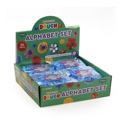 MODELLING CLAY ALPHABET SET 26PC