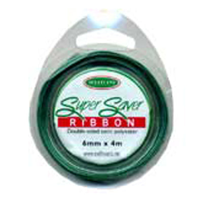RIBBON SUPER SAVER 6MM EMERALD