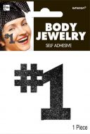 BODY JEWELLERY 1 BLACK