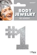 BODY JEWELLERY 1 SILVER