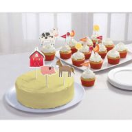 BARNYARD PAPER CAKE TOPPER KIT