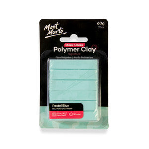MAKE N BAKE POLYMER CLAY 60G PAS BLUE