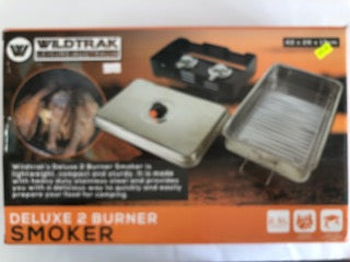 2 BURNER SMOKER DELUXE