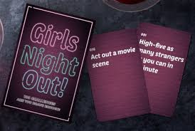 GIRLS NIGHT OUT CARD CHALLENGES