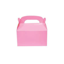 TREAT BOXES LIGHT PINK PK6