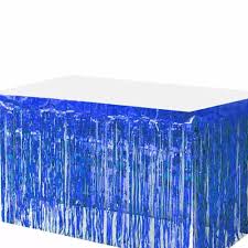 TABLE SKIRT ROYAL BLUE