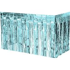TABLE SKIRT LIGHT BLUE