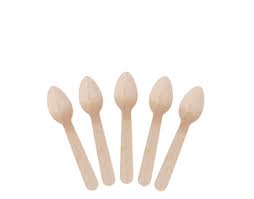 WOODEN TEASPOONS 100PK