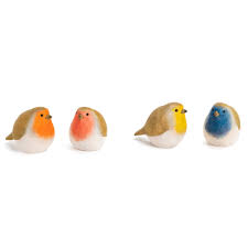 BIRDS TIMBER RND ASST