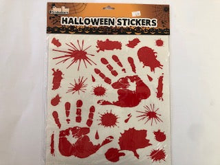 HALLOWEEN DECO STICKERS 42X30CM