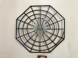 SPIDER WEB & SPIDER 28CM