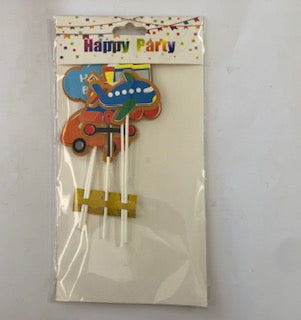 CAKE TOPPERS HAPPY BIRTHDAY ASST