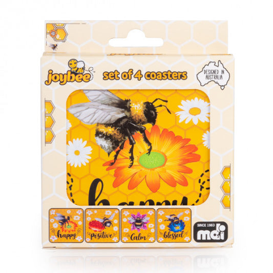 BEE COASTER SET OF 4
