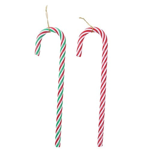 XMAS CANDY CANE TREE DECO 25.5CM