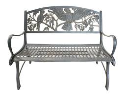BENCH CAST IRON LOVESEAT ASST